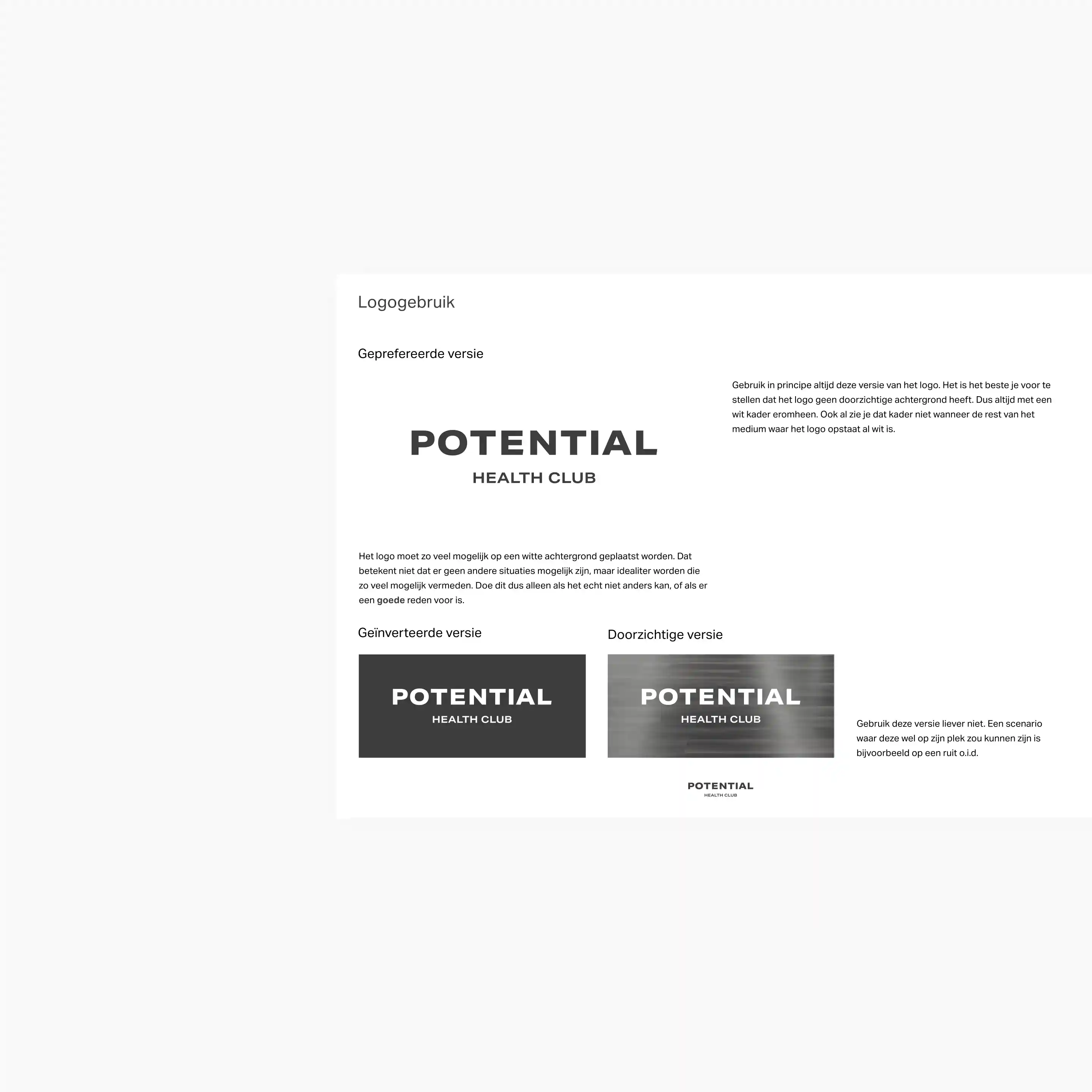 Potential Health Club